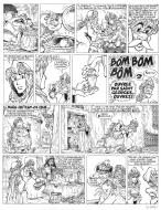 PERCEVAN : Planche originale  page 20 Tome 10 Percevan Le ma�tre des �toiles par Philippe LUGUY